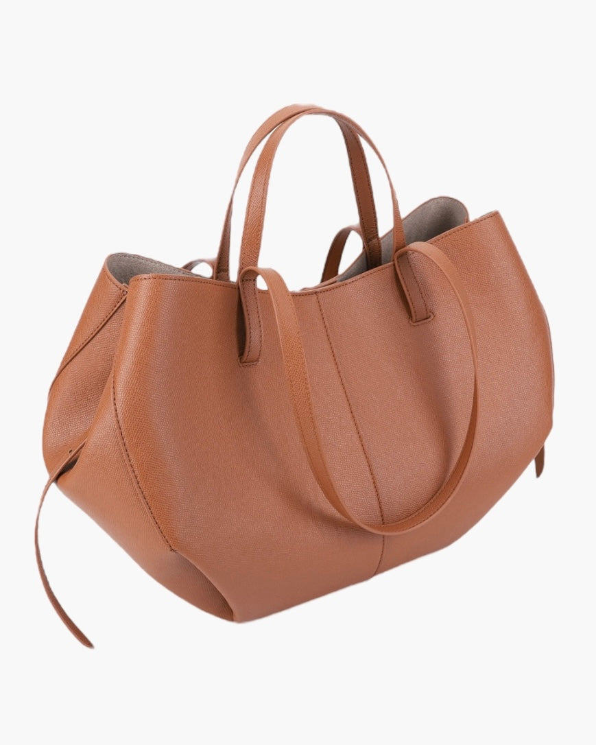 Polly Small Vegan Leather Shoulder Bag with Magnetic Closure