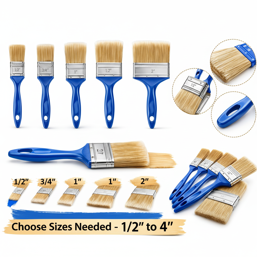 Pure Bristle Paint Brushes for Glue & Varnish – Silverline