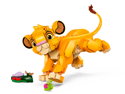 LEGO Disney Simba Lion King Cub 43243 Building Toy Set for Ages 6+