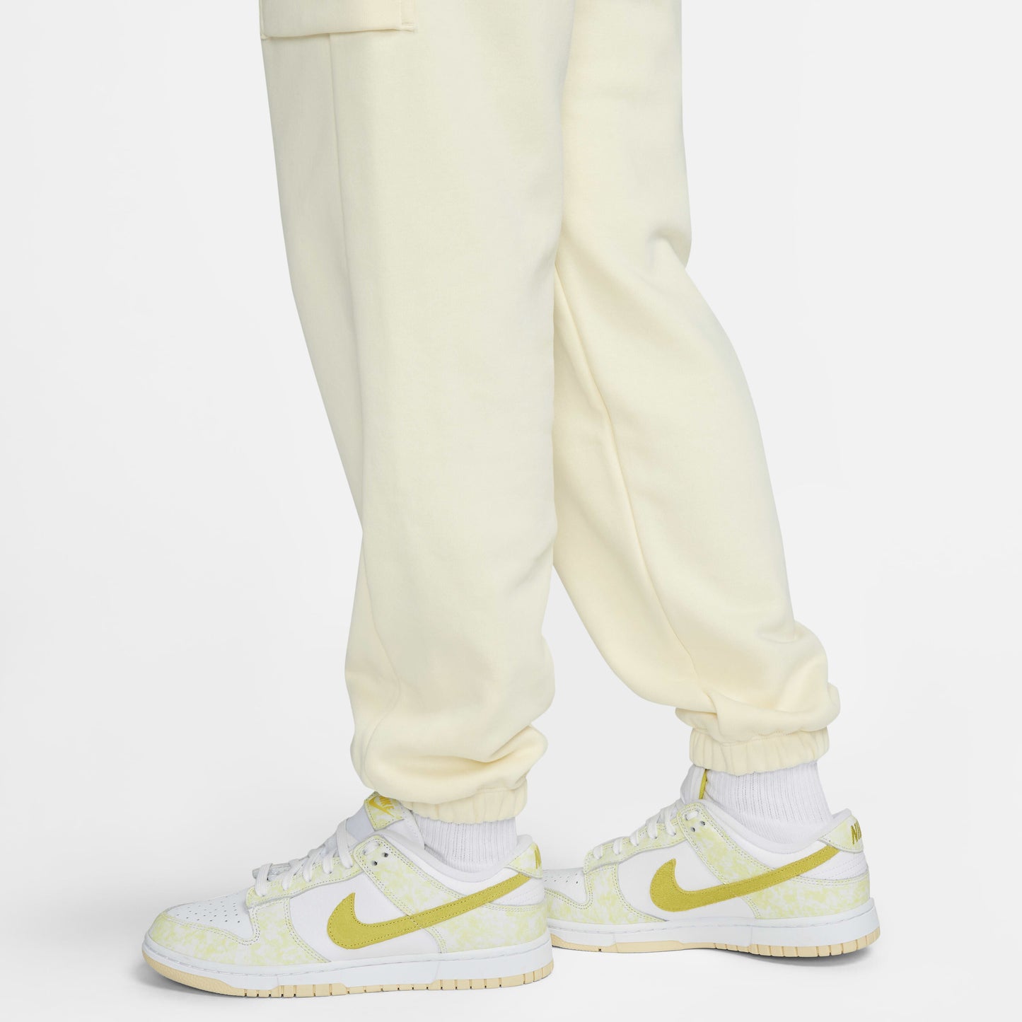 Nike Women's Mid-Rise Oversized Cargo Tracksuit Bottoms - Club Fleece Comfort