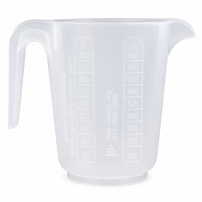 JES COLLECTION Plastic Measuring Jug – Food Grade Plastic