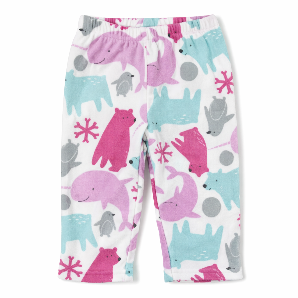 Carter's Just One You Girls Pink Whale Long Sleeve Pajama Set
