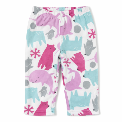 Carter's Just One You Girls Pink Whale Long Sleeve Pajama Set
