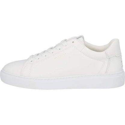 Men's GANT MC Julien Classic White Leather Trainers - Stylish Everyday Comfort