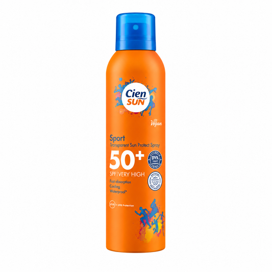 Cien Sport Transparent Sun Protect Spray for Body SPF 50+