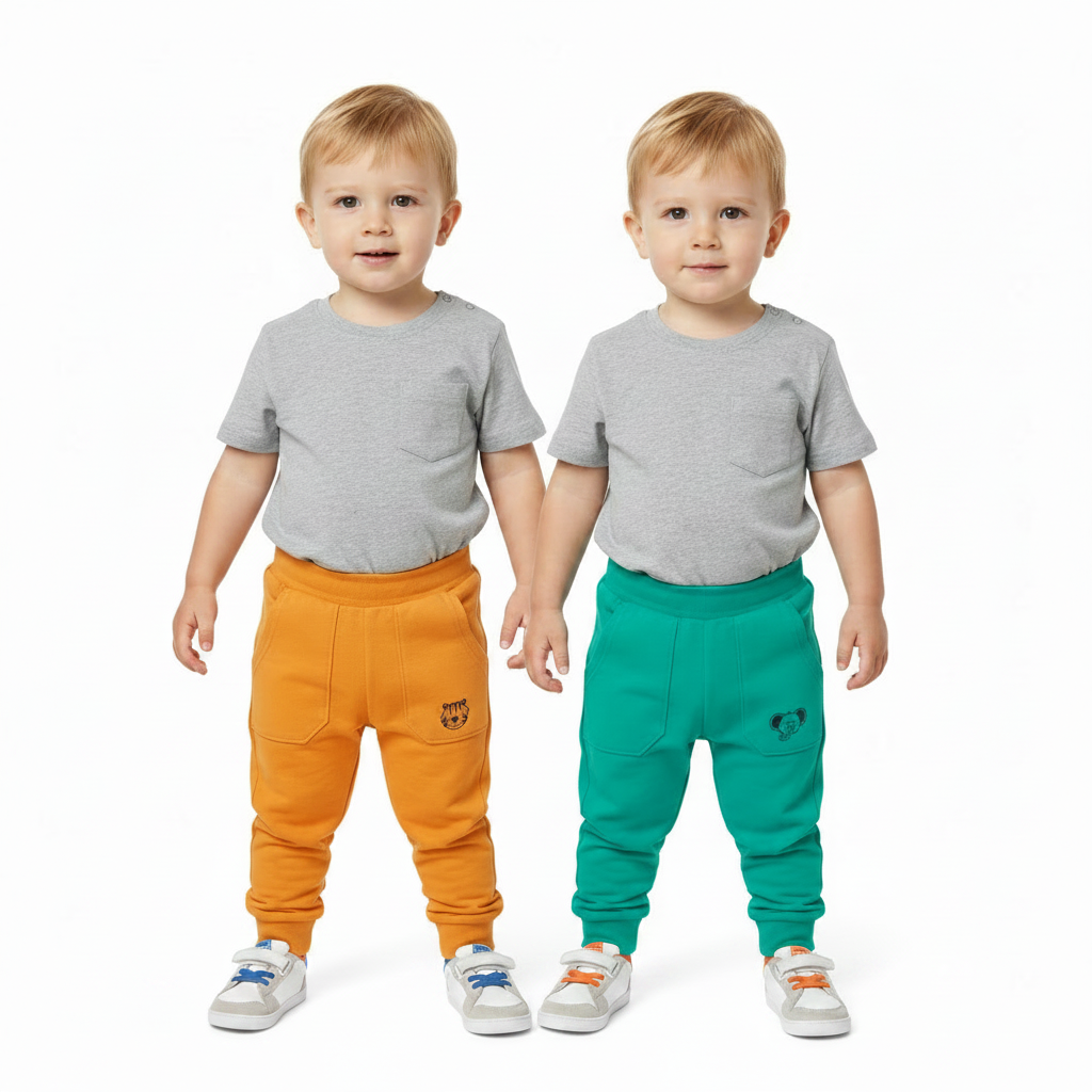 Lupilu Boys' Sweatpants 2-Pack
