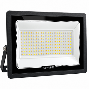 LED Flood Light, IP66 waterproof 100W, Outdoor Security Light 1Pc