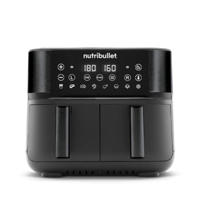 Nutribullet NBA081B 8L Twin Drawer Air Fryer Black