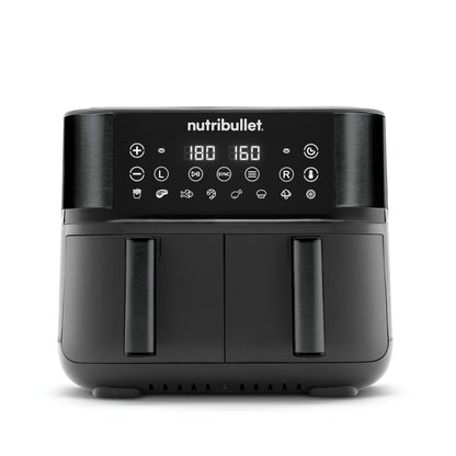 Nutribullet NBA081B 8L Twin Drawer Air Fryer Black