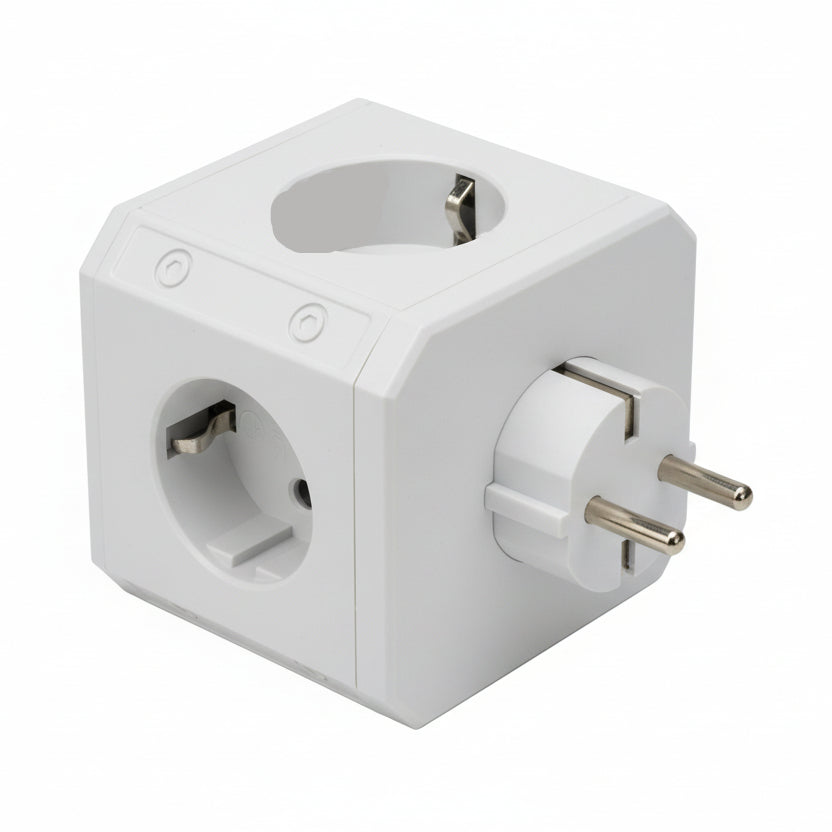 AOUOO Multi-Plug Power Socket White