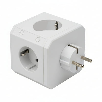 AOUOO Multi-Plug Power Socket White