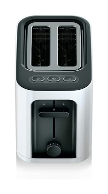 Braun PurEase 1000W Toaster HT3110BK 2-Slot Automatic Centering