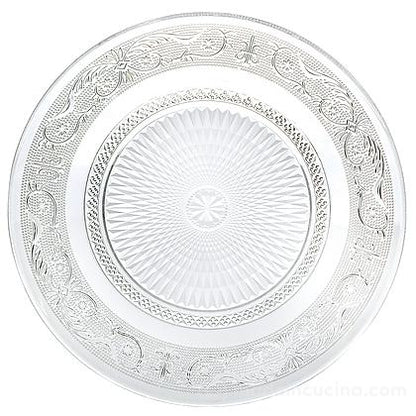 Villa D'Este Home Tivoli Imperial Glass Plate Set – 3 Pieces