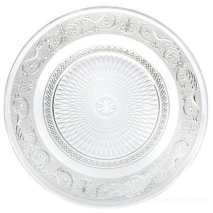 Villa D'Este Home Tivoli Imperial Glass Plate Set – 3 Pieces