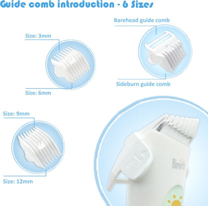 Bimirth S401011 Children's Hair Clipper with Attachments