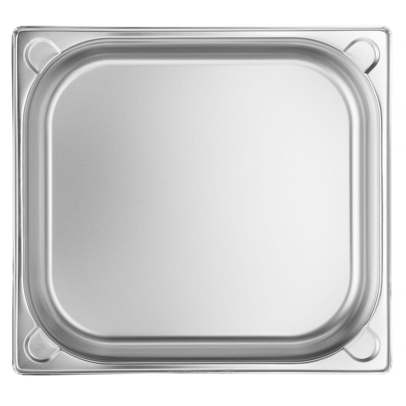 Hendi Kitchen Line Durable GN 2/3 Stainless Steel Food Pan, 5.5L Capacity