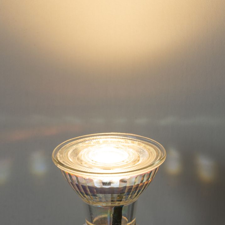 LUEDD GU10 Clear LED Lamp 4.9W 450 lm 3000K