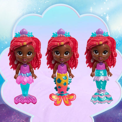 Just Play Disney Junior Ariel Mermaid Doll with Interchangeable Outfits