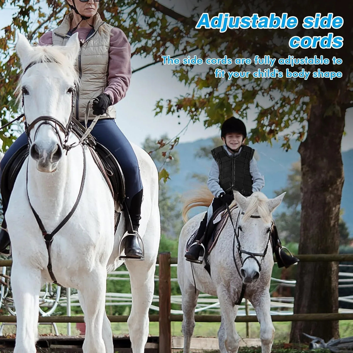 BOROCO Kids' Protective Equestrian Vest: Comfortable Training Safety Gear for Riding - Gomix Brands Outlet