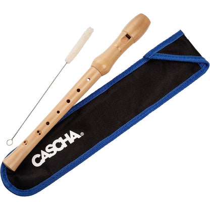 CASCHA Wooden Soprano Recorder with Baroque Fingering for Kids