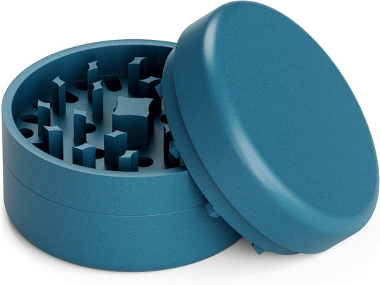 JCASE Green Ceramic Herb Grinder 62mm Non-Stick 3-Piece Set