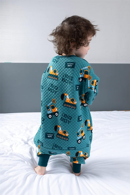 Chilsuessy All-Season Baby Sleep Sack with Feet 1.5 Tog