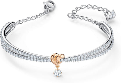 Swarovski Lifelong Heart Crystal Bracelet Sparkling Elegant Jewelry