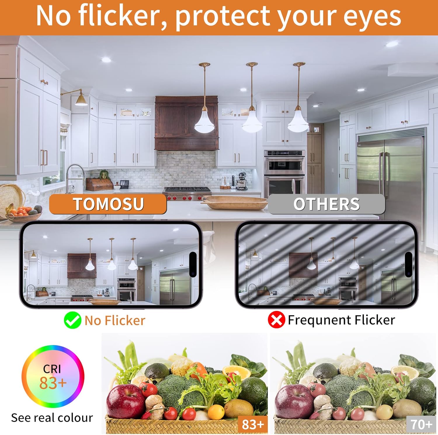 Tomosu 5W 6000K Slim LED Recessed Ceiling Light 10 Pack