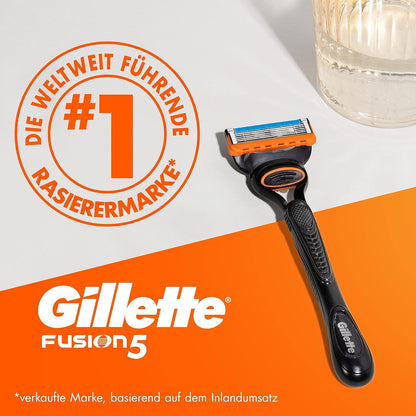 Gillette Fusion5 4-Pack Razor Blades for Smooth Men's Shave