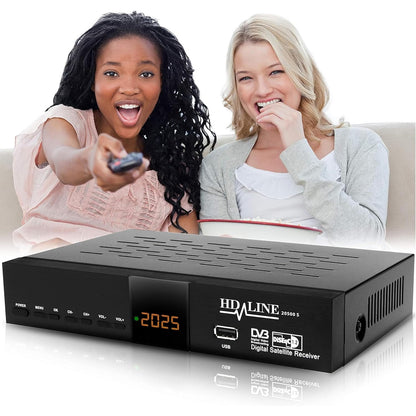 Hd-Line Echosat 20500 S Digital Satellite HD Receiver
