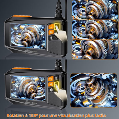 Ennovor 4.3" 1920P HD Endoscopic Inspection Camera with 8 LEDs
