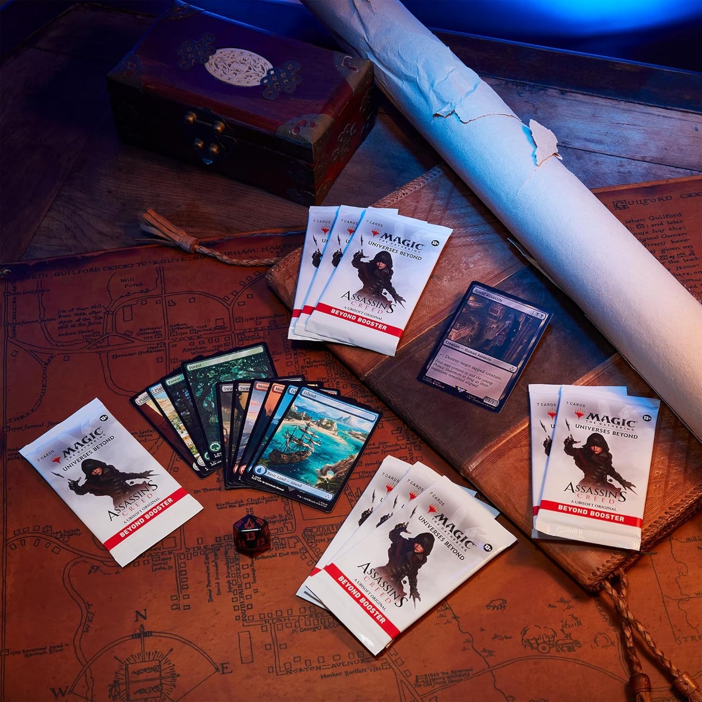 Assassin’s Creed Magic: The Gathering Bundle – 9 Boosters, Accessories