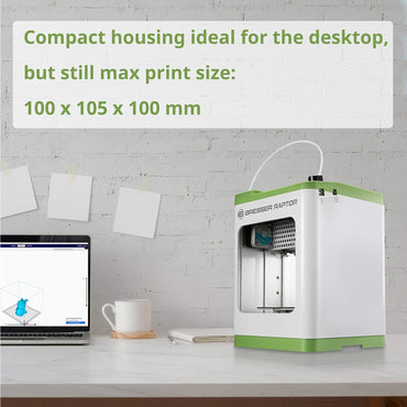 Bresser Raptor WLAN Compact 3D Printer with 100mm Print Volume