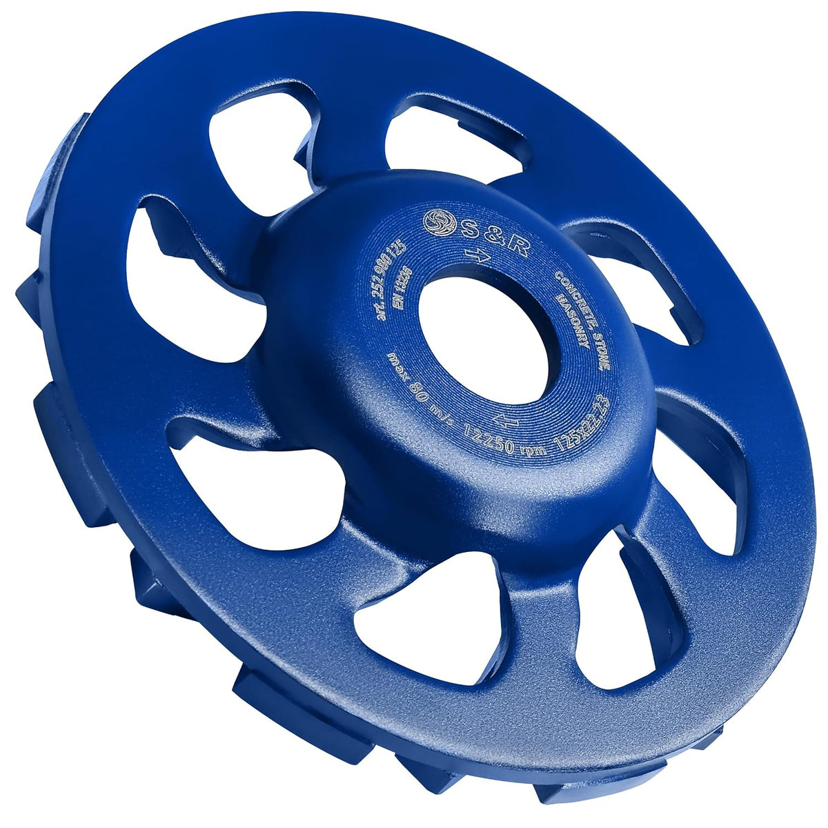 S&R 252.980.125 Diamond Cup Grinding Wheel 125mm