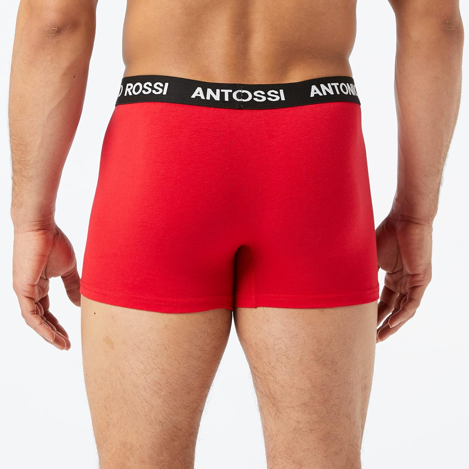 Antonio Rossi 6-Pack Slim Fit Men's Boxer Shorts – Soft Cotton