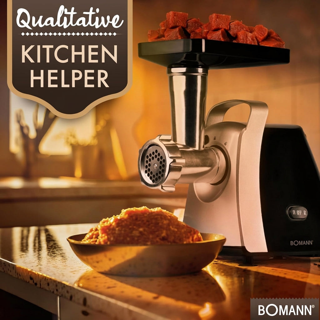 Bomann FW 6067 CB Meat Grinder 1000W Black