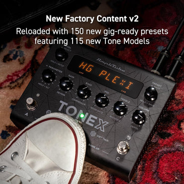 IK Multimedia TONEX AI-Powered Multi-Effects Pedal with 150 Presets