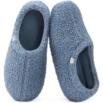 VeraCosy Women's Fuzzy Memory Foam Non‑Slip Slippers