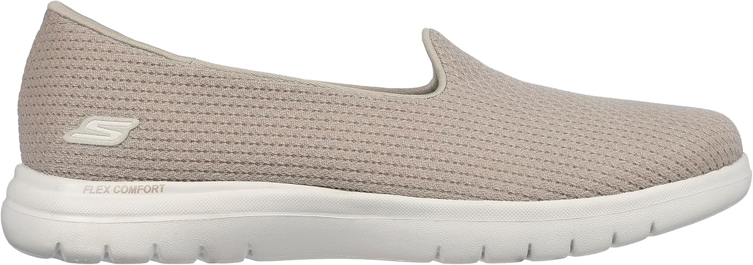 Skechers Women's On-The-Go Flex Slip-On Walking Shoes, Lightweight Comfort Taupe
