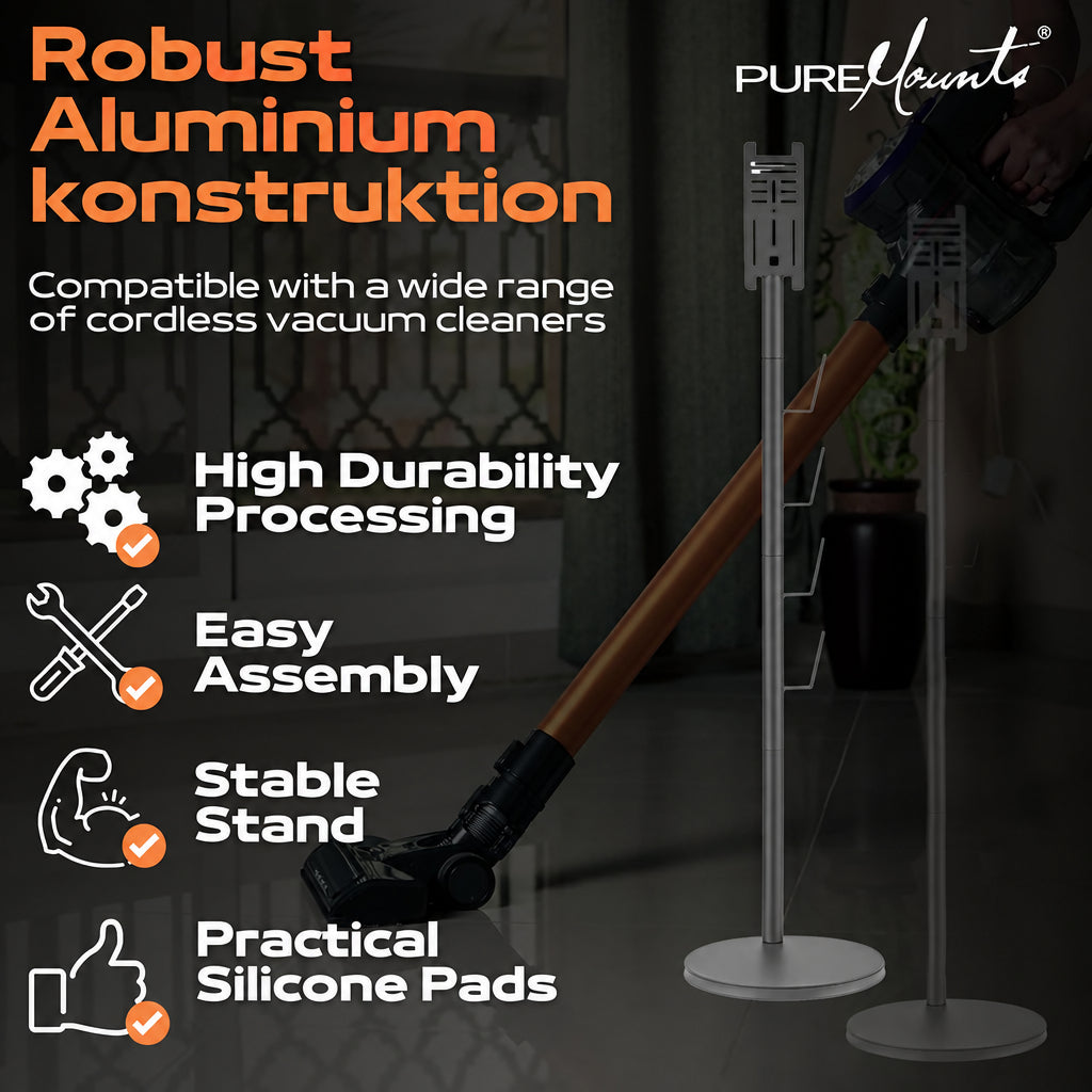 PureMounts PM-VAC-80 Vacuum Cleaner Holder