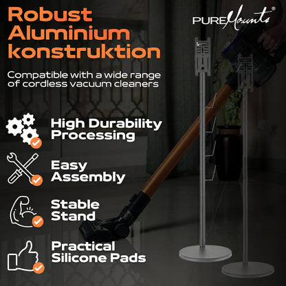 PureMounts PM-VAC-80 Vacuum Cleaner Holder