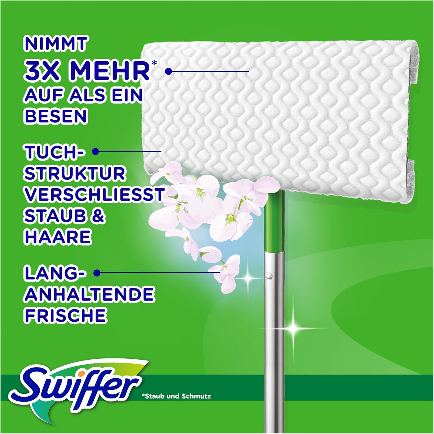 Swiffer Kombi Starter Set with Dry and Wet Pads