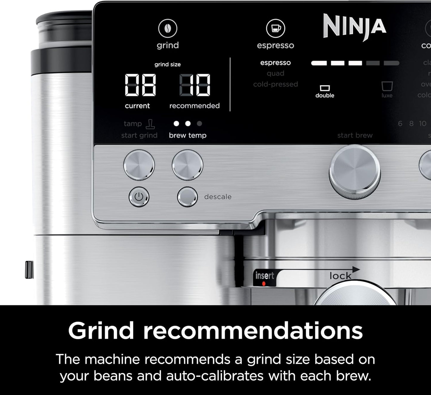 Ninja Luxe Café Premier Series Espresso & Drip Coffee Maker