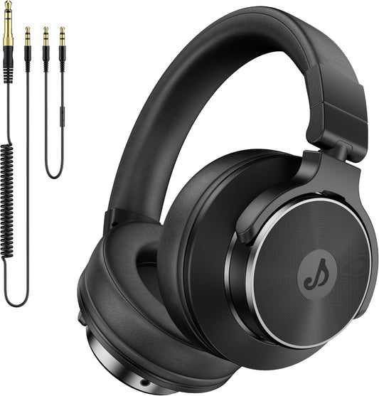 syndesmos Professional Over Ear Wired DJ Studio Headphones