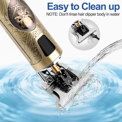 WANFEI HH15 Cordless Beard Trimmer Gold