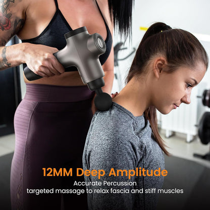 Mebak 3 Massage Gun Deep Tissue Percussion Massager for Athletes Shoulder Leg Back Pain Relief