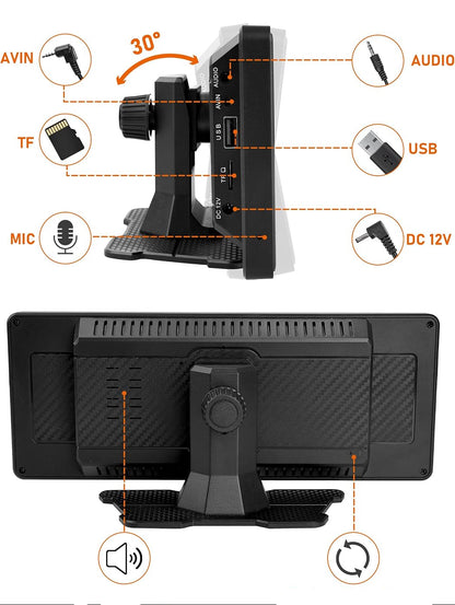 Pashlysh S5 Wireless Portable Car Display 10.26 Inch