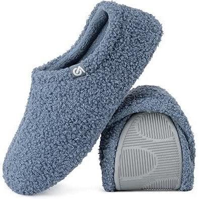 VeraCosy Women's Fuzzy Memory Foam Non‑Slip Slippers - Gomix Brands Outlet