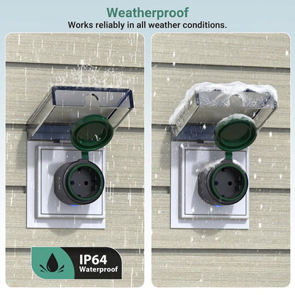 Eightree ET71N Outdoor Smart Plug Waterproof White