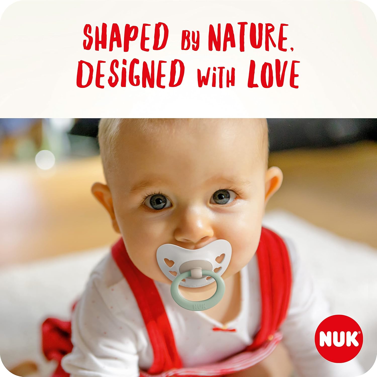 NUK Signature Day & Night Baby Dummy: Soothing, BPA-Free Silicone Soothers with Glow